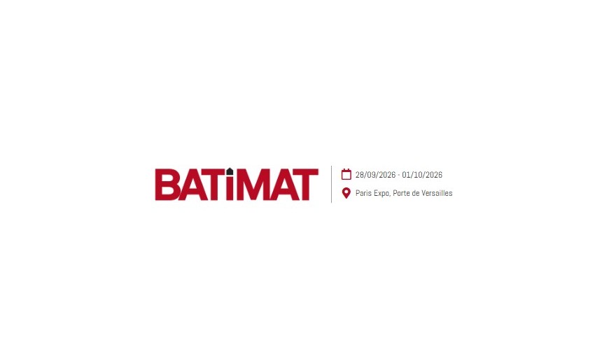 Nous serons présents au salon Batimat 2026 (Hall 1 - Stand S038)